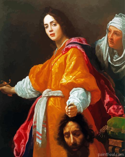 Judith With The Head Of Holofernes By Cristofano Allori Painting By Numbers Kits