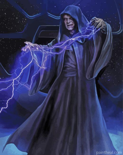 Star Wars Palpatine Painting By Numbers Kits
