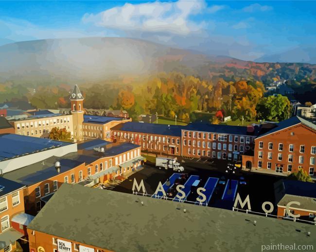 Berkshires Buildings Painting By Numbers Kits