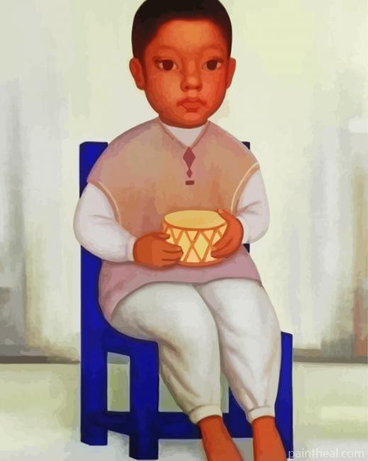 Boy Gustavo Montoya Painting By Numbers Kits
