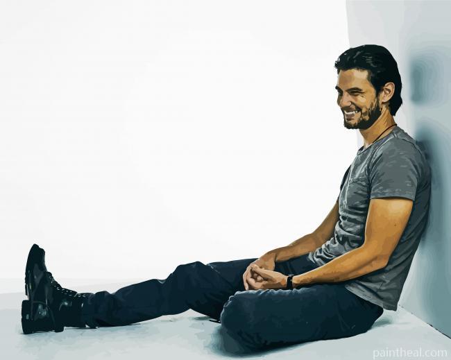 Ben Barnes Smiling Painting By Numbers Kits
