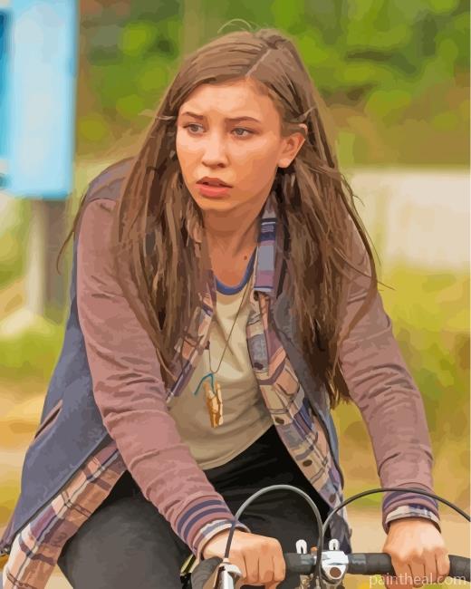 The Walking Dead Enid Painting By Numbers Kits