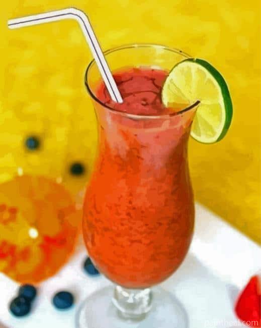 Fruit And Drink Painting By Numbers Kits