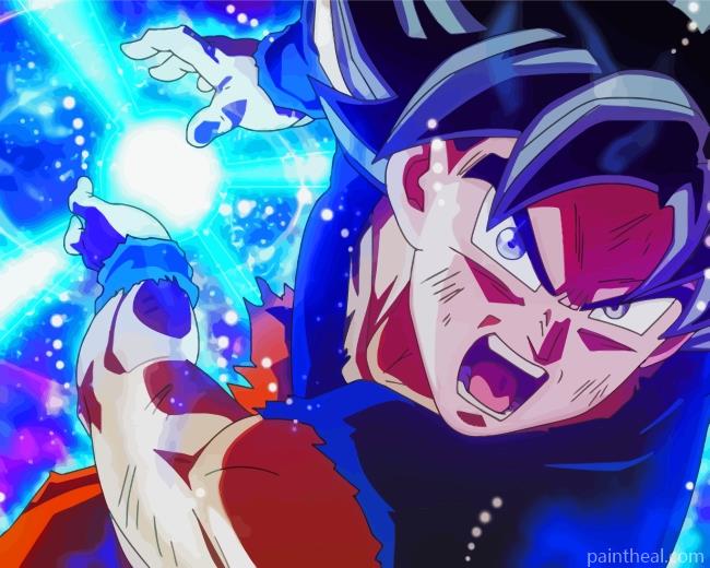 Kamehameha Dragon Ball Technique Painting By Numbers Kits