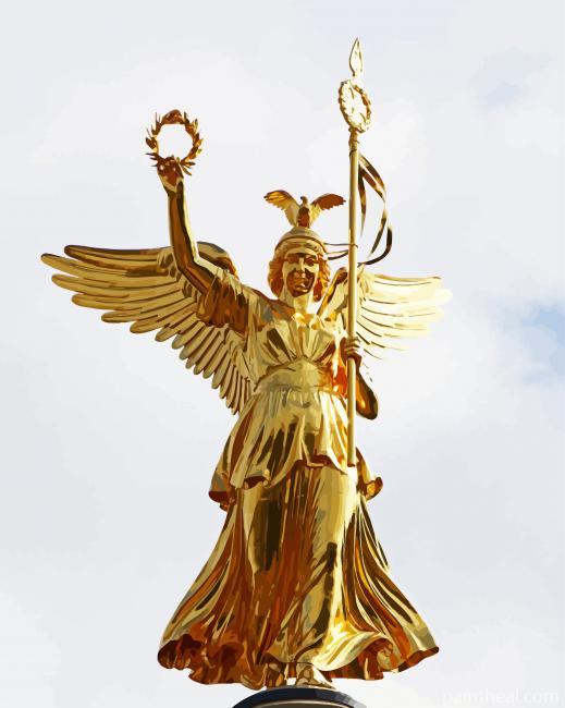 Victory Column Berlin Painting By Numbers Kits
