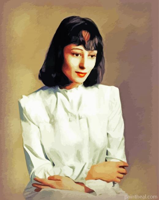Actress Luise Rainer Painting By Numbers Kits
