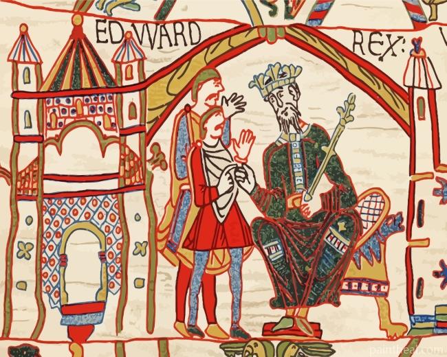 Artistic Bayeux Tapestry Painting By Numbers Kits