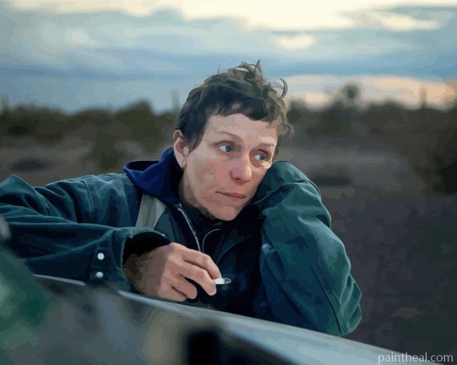 The Actress Frances Mcdormand Painting By Numbers Kits