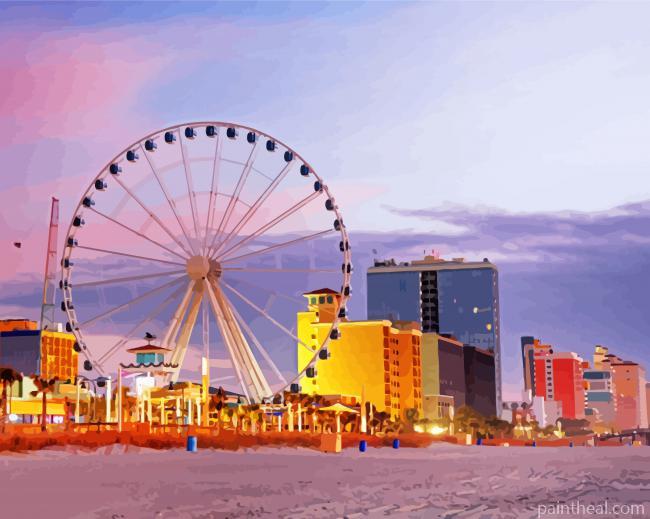 South Carolina Painting By Numbers Kits