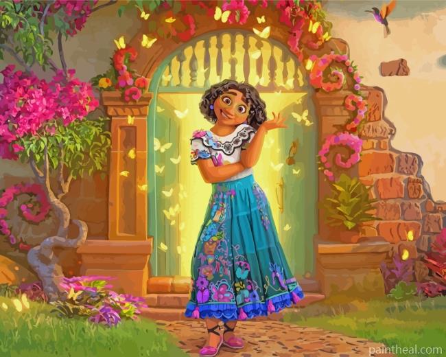 Encanto Character Painting By Numbers Kits