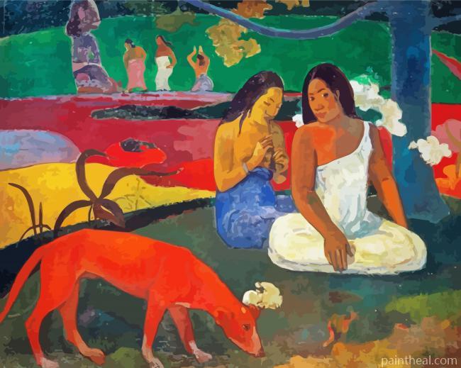 Arearea Gaugin Painting By Numbers Kits