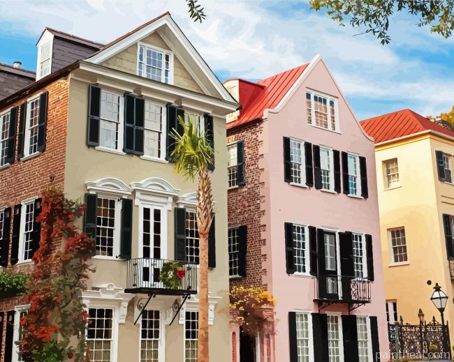 Charleston City Painting By Numbers Kits