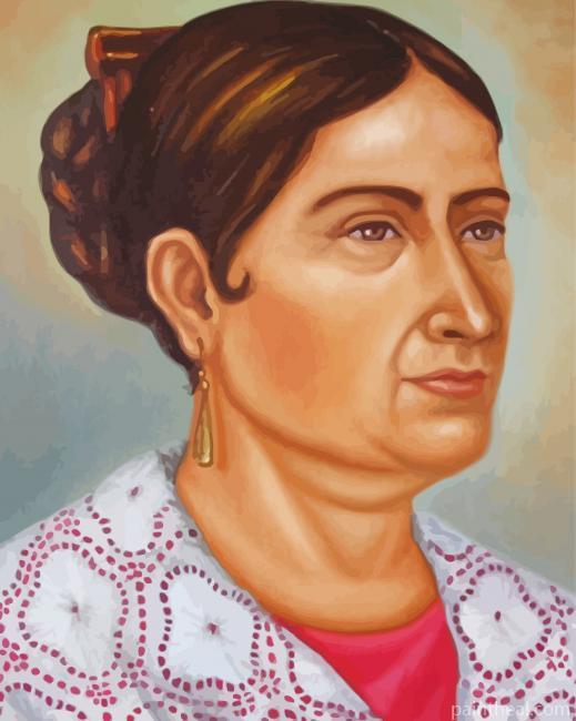 Josefa Ortiz de Dominguez Art Painting By Numbers Kits