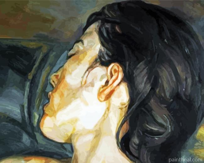 Pregnant Girl Portrait By Lucian Freud Painting By Numbers Kits