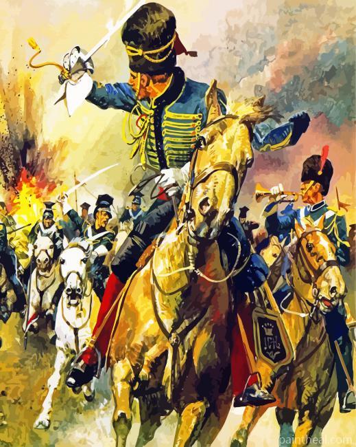 The Charge Of The Light Brigade Painting By Numbers Kits