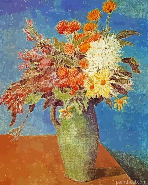 Flower Picasso Painting By Numbers Kits