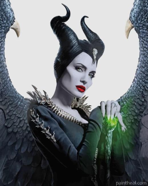 Maleficent American Movie Painting By Numbers Kits
