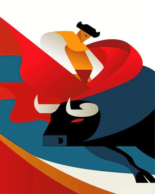 Matador Pop Art Painting By Numbers Kits