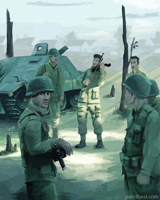 World War 2 Painting By Numbers Kits