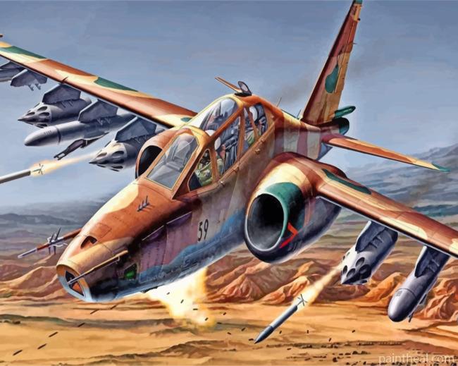 Convair B 58 Hustler Painting By Numbers Kits