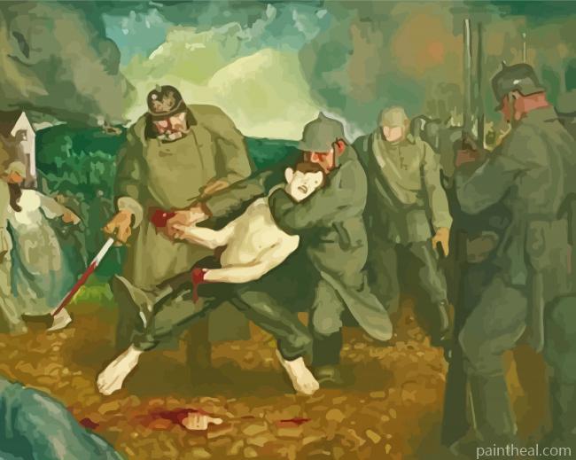 WW1 Military Painting By Numbers Kits