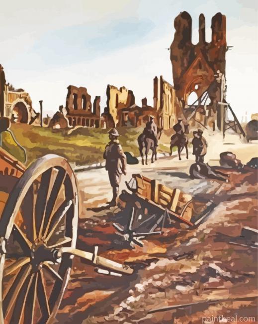 WW1 Painting By Numbers Kits
