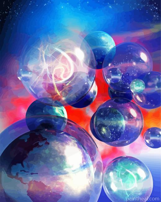 Galaxy Multiverse Painting By Numbers Kits