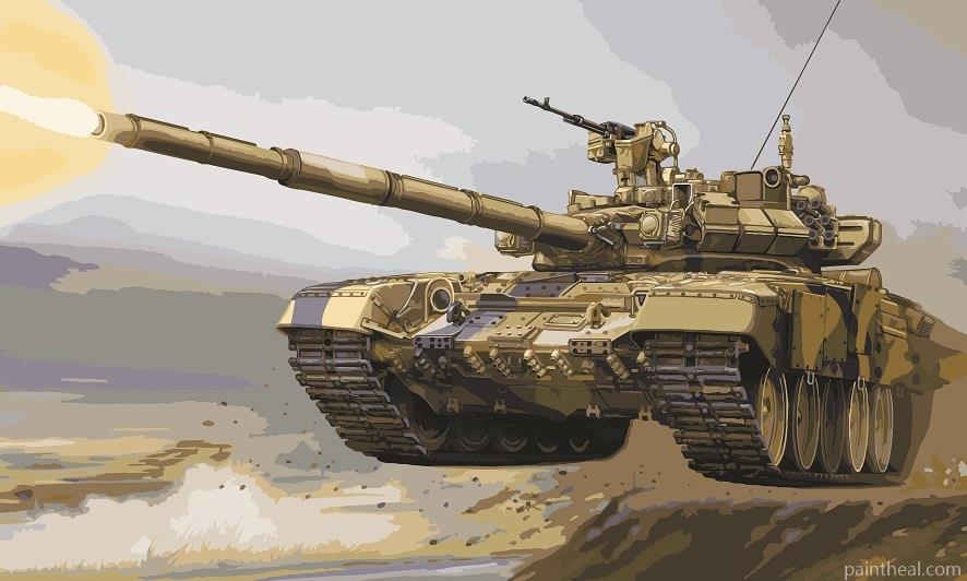 Big Tank Painting By Numbers Kits