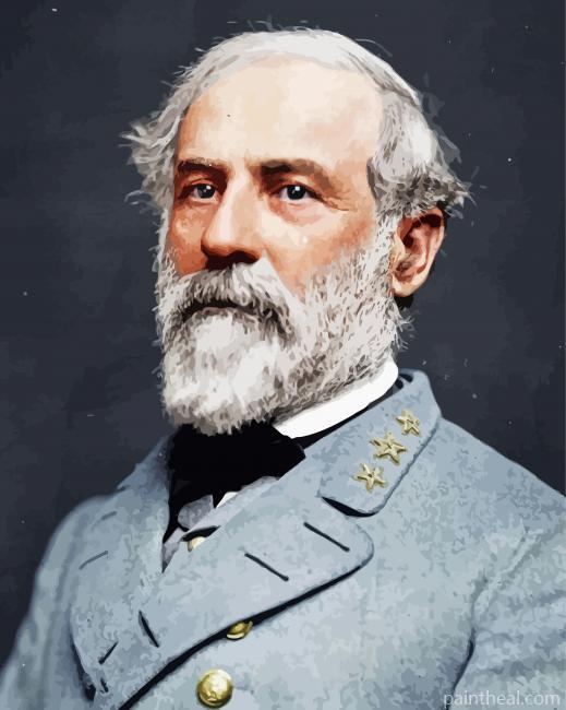 Robert E Lee Painting By Numbers Kits