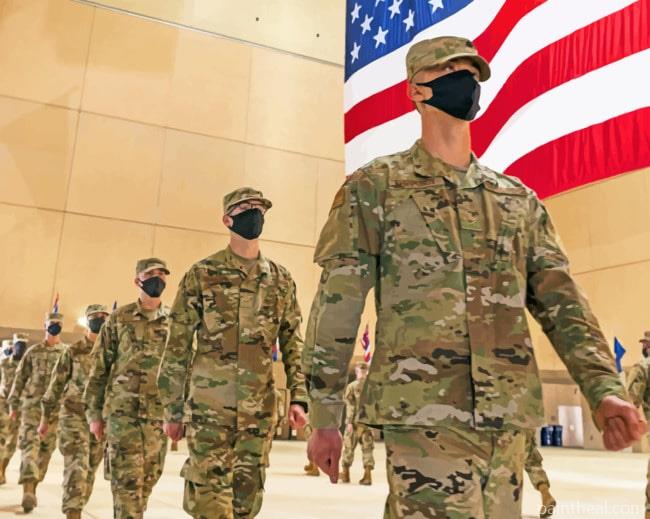 American Military Soldiers Painting By Numbers Kits