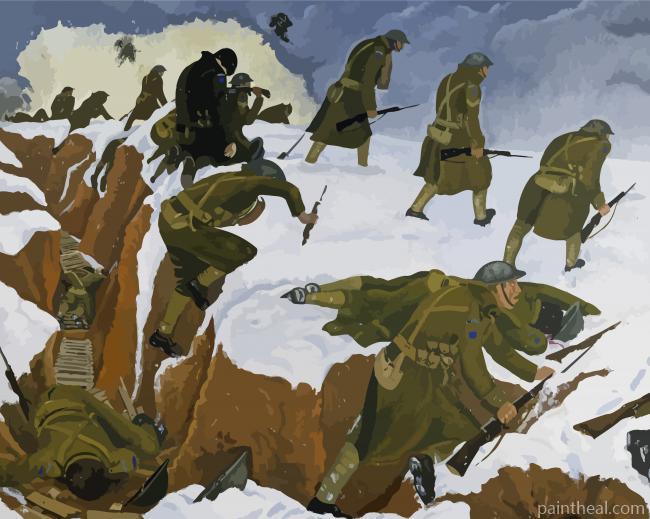 First World War Painting By Numbers Kits