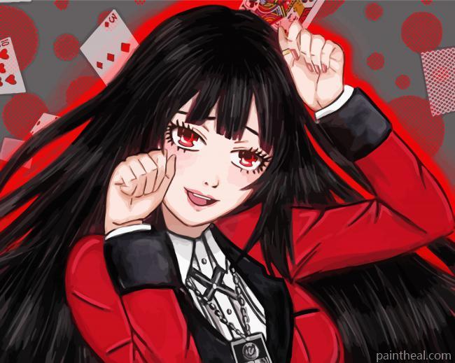 Yumeko Jabami Anime Painting By Numbers Kits