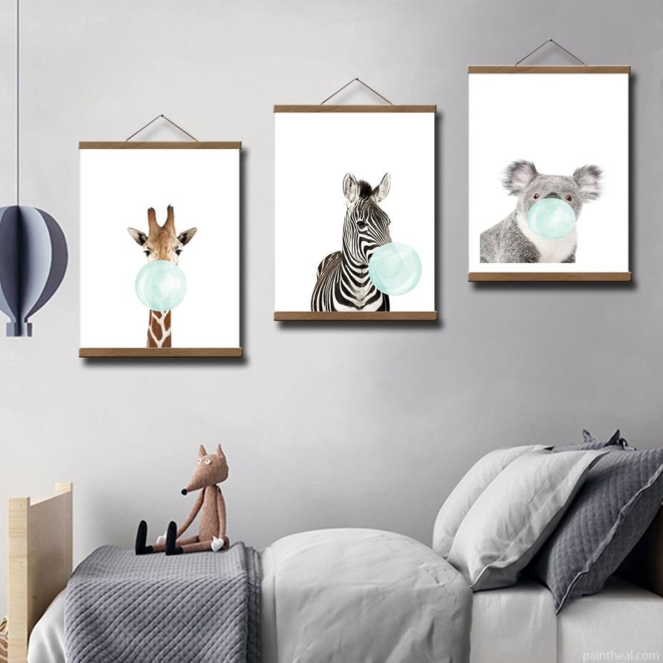 Magnetic Poster Hanger Frame Painting By Numbers Kits