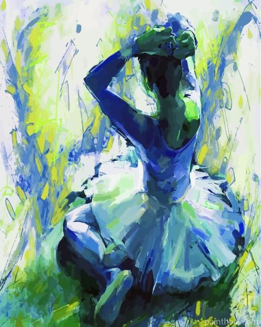 Ballet Girl Art Painting By Numbers Kits
