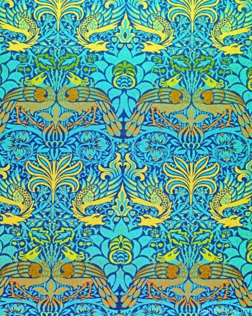 William Morris Painting By Numbers Kits