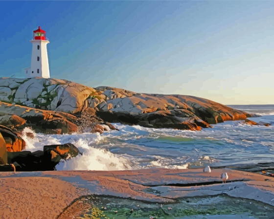 2024 Peggys Cove Paint By Number