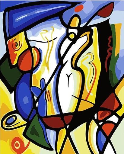 Abstract Cubist Series Pablo Picasso People Painting by Numbers kits