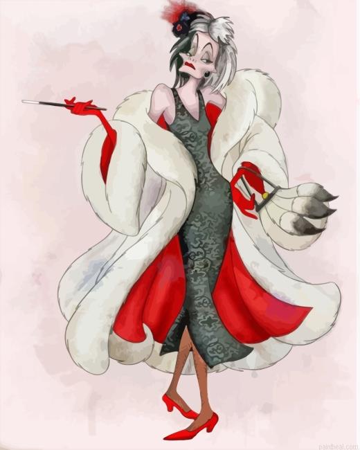 101 dalmatians cruella de vil painting by numbers.jpeg
