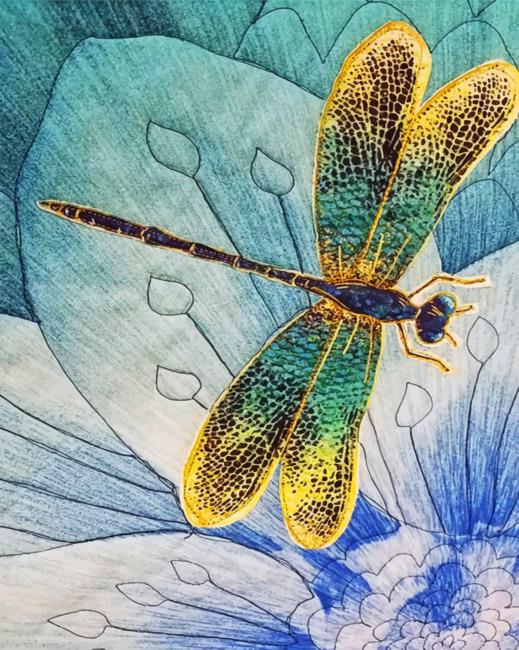 Abstract dragonfly painting by numbers.jpeg