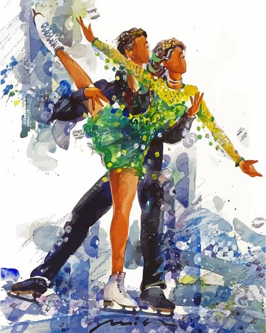 Abstract ice skaters painting by numbers.jpeg