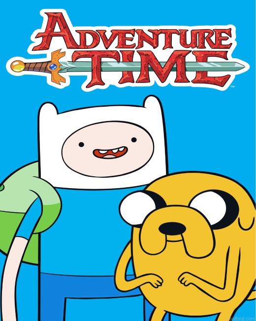 Adventure time animation painting by numbers.jpeg