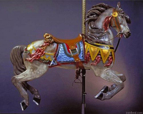 Aesthetic carousel painting by numbers.jpeg