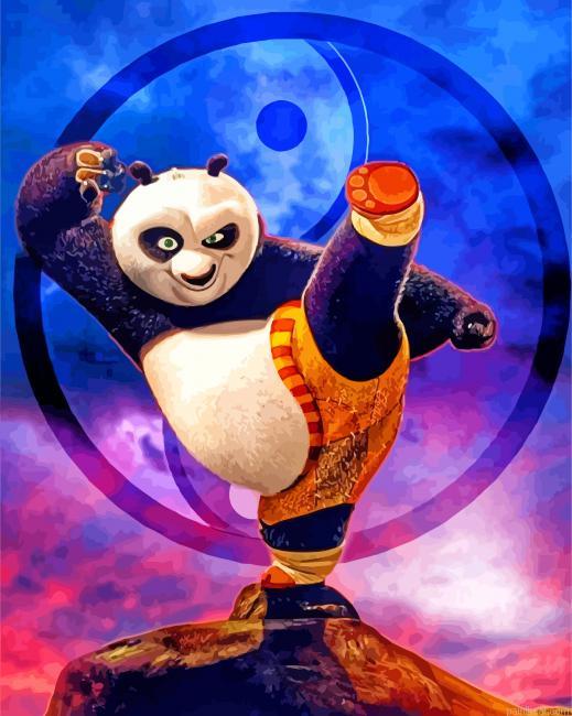Aesthetic kung fu panda painting by numbers.jpeg
