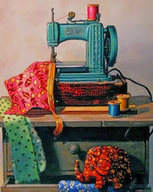 Aesthetic sewing machine painting by numbers.jpeg
