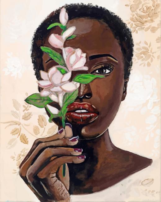 African woman art painting by numbers.jpeg