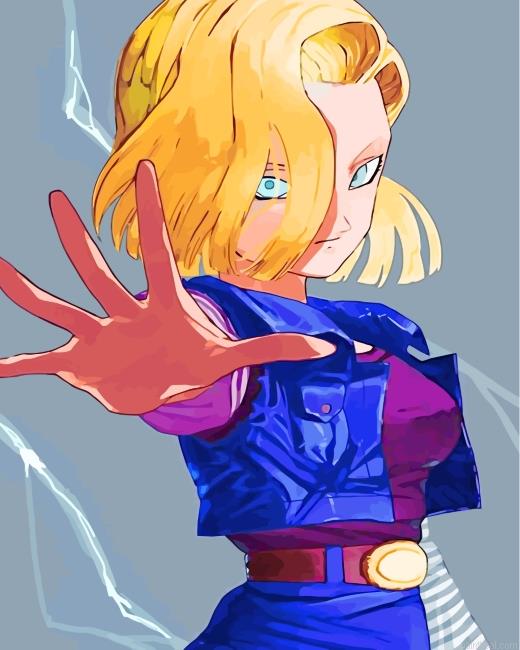 Android 18 painting by numbers.jpeg