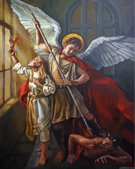 Angel by johannes vermeer painting by numbers.jpeg