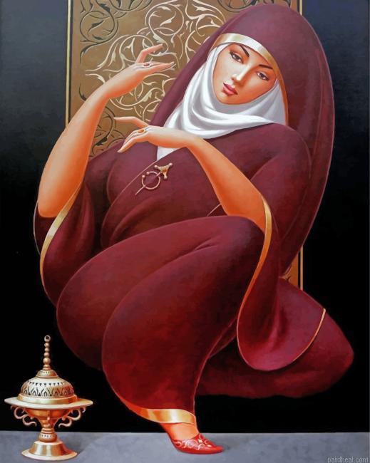 Arabic woman painting by numbers.jpeg