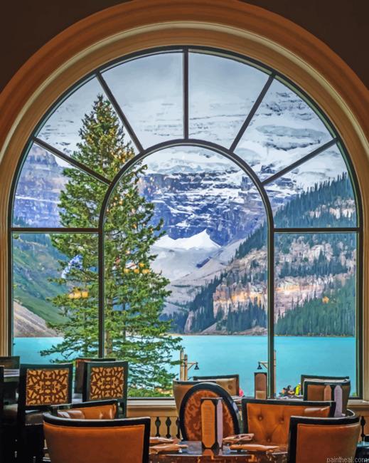 Banff national park canada painting by numbers.jpeg