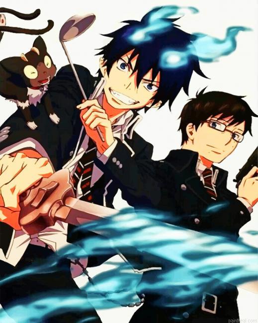 Blue exorcist painting by numbers.jpeg